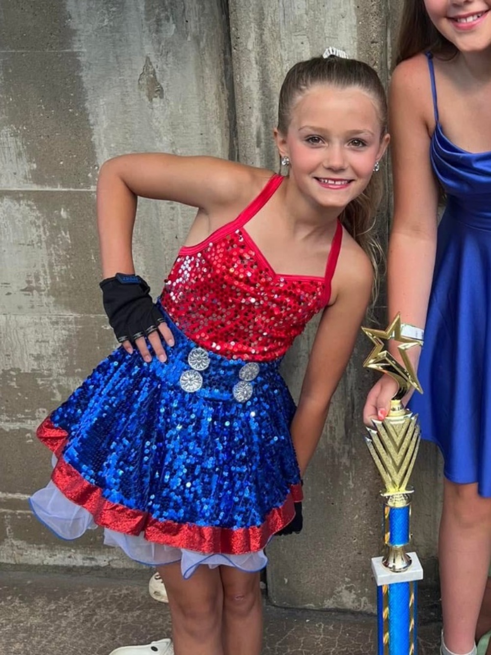 Weissman Americana Sequin Dance Costume